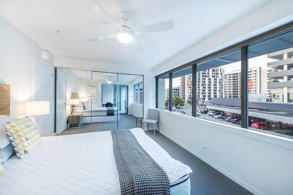 ลิงค์ พอร์ทไซด์ วาร์ฟ อพาร์ตเมนต์ โฮเต็ล Aparthotel บริสเบน ห้อง รูปภาพ